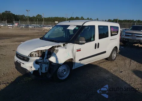 2022 Ram Promaster City Wagon from USA, damaged, VIN ZFBHRFAB0N6Y63996